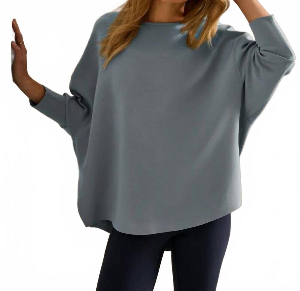 NEW RHONE dreamglow pullover sweaters top in deep sage green